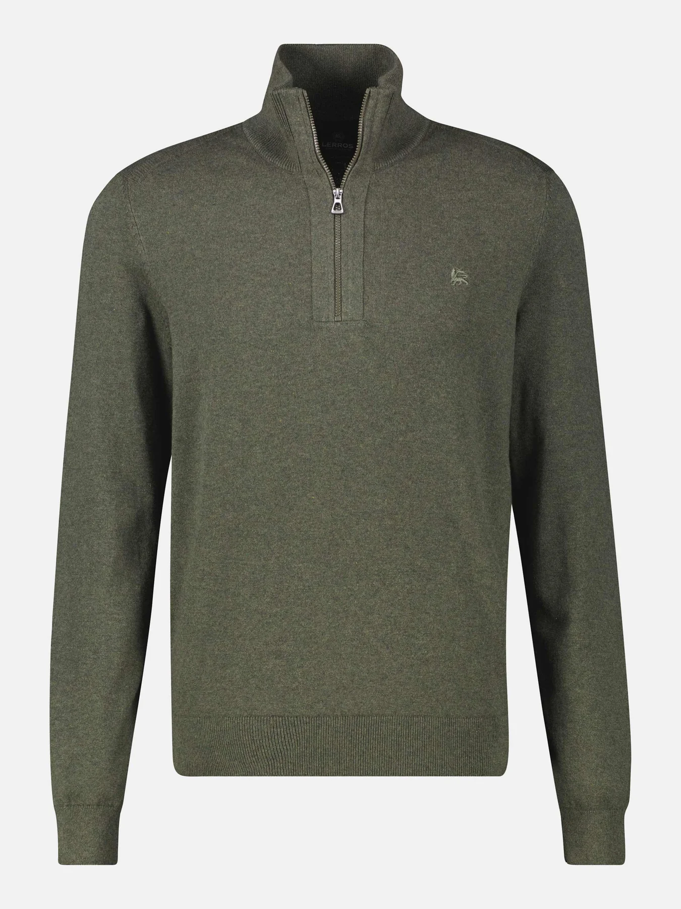 Lerros Knit Jumper - Nordic Olive Melange