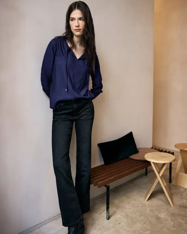 Street One Studio Tunic Blouse - Zenith Blue