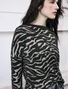 Street One Studio Print Shirt - Black
