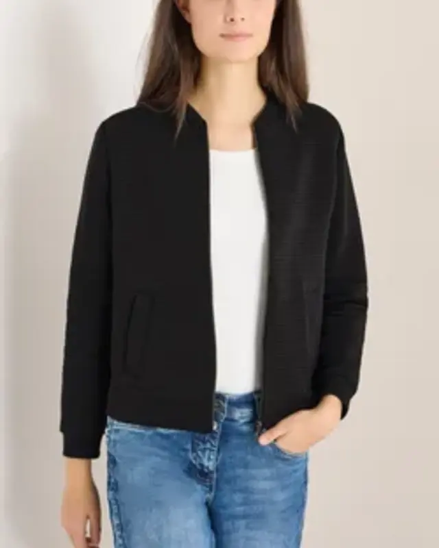 Cecil Kort Gestructureerd Jack - Black