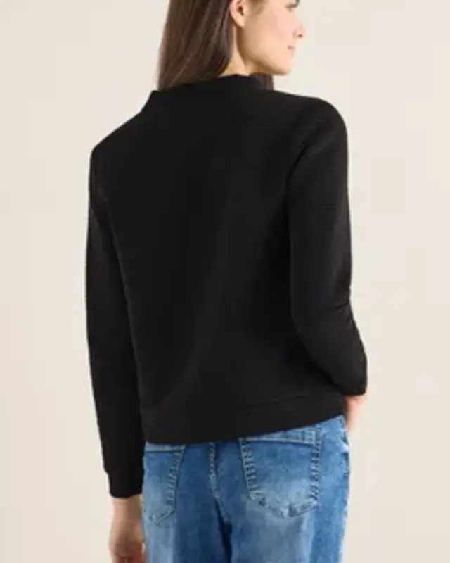 Cecil Kort Gestructureerd Jack - Black