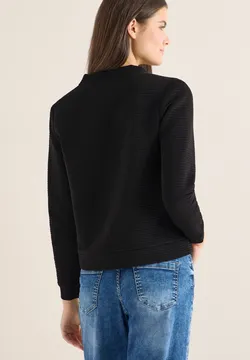 Cecil Kort Gestructureerd Jack - Black