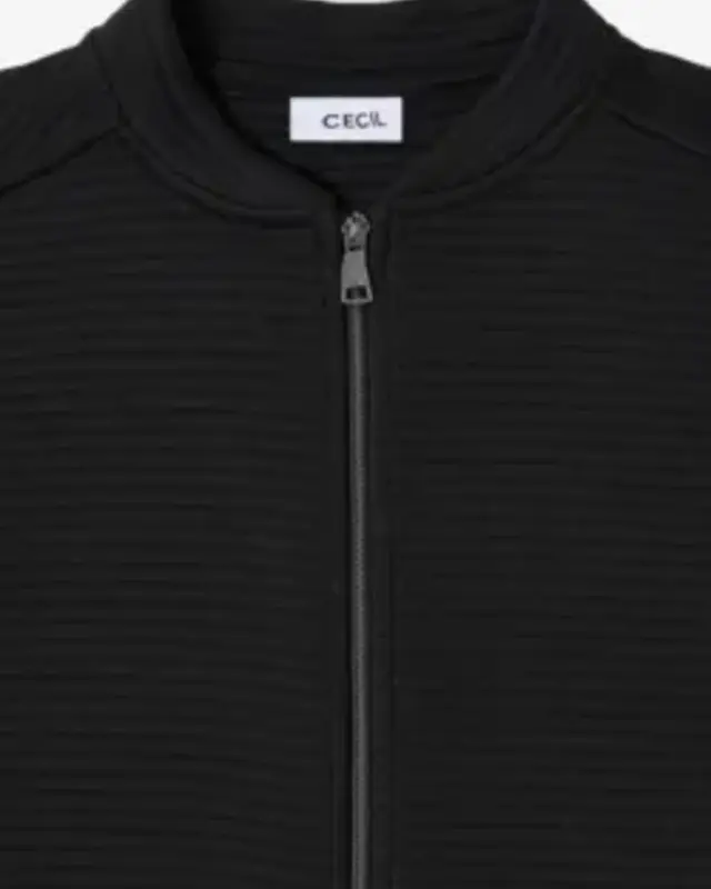 Cecil Kort Gestructureerd Jack - Black