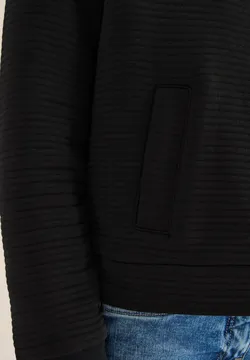 Cecil Kort Gestructureerd Jack - Black