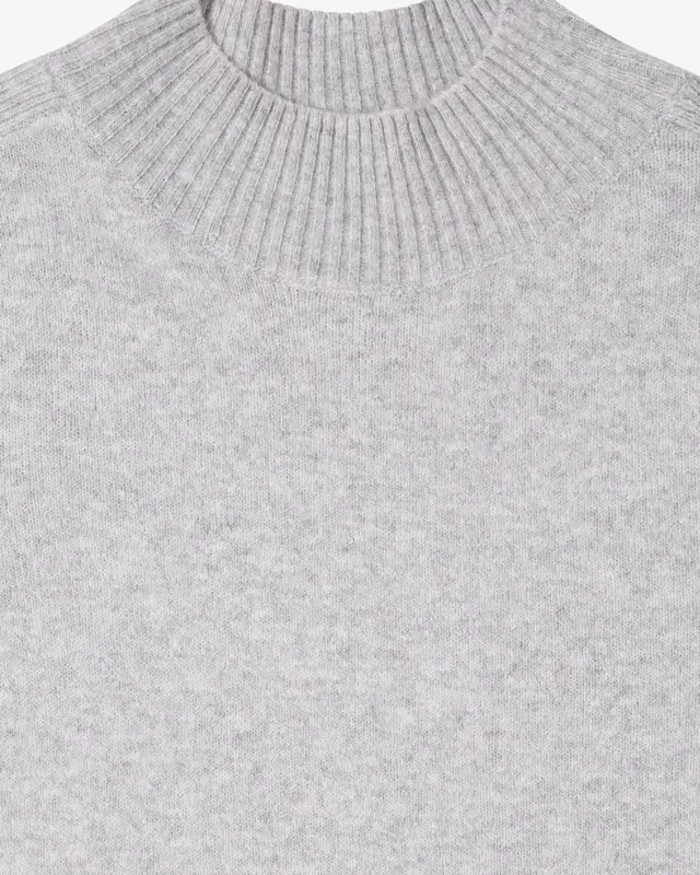 Cecil Cosy Turtleneck Jumper - Luna Grey Melange