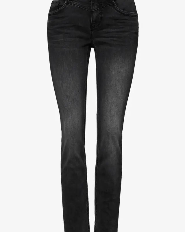 Street One Studio Casual Jeans - Black Washed