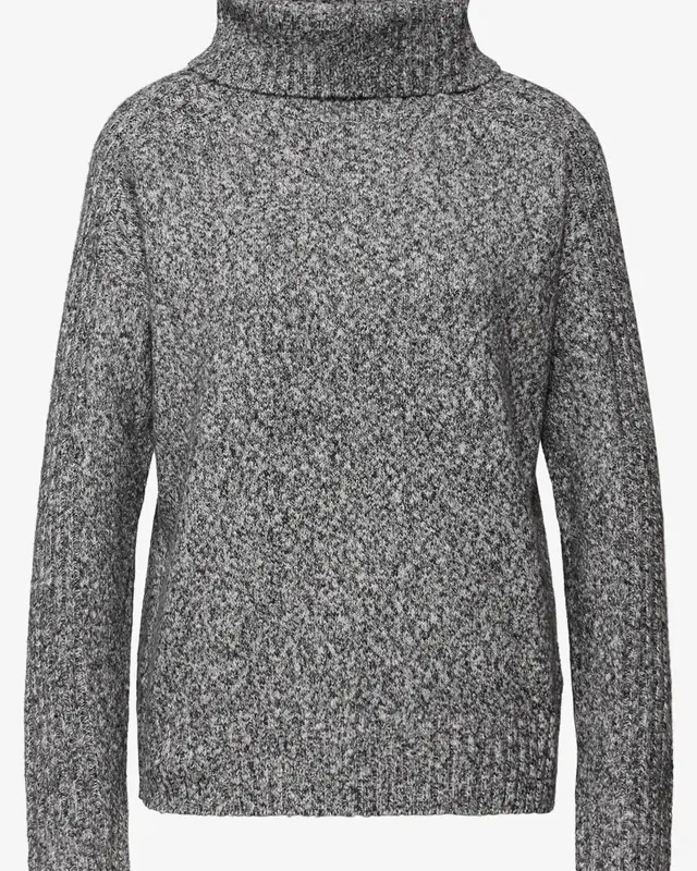 Street One Studio Mouliné Pullover - Black