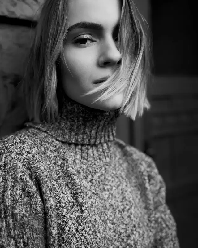 Street One Studio Mouliné Pullover - Black