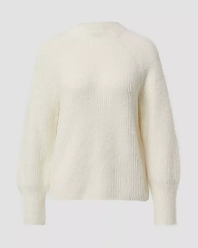 S. Oliver Weicher Pullover - Off White