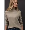 Soft Structured Jumper - Mocha Glow Melange
