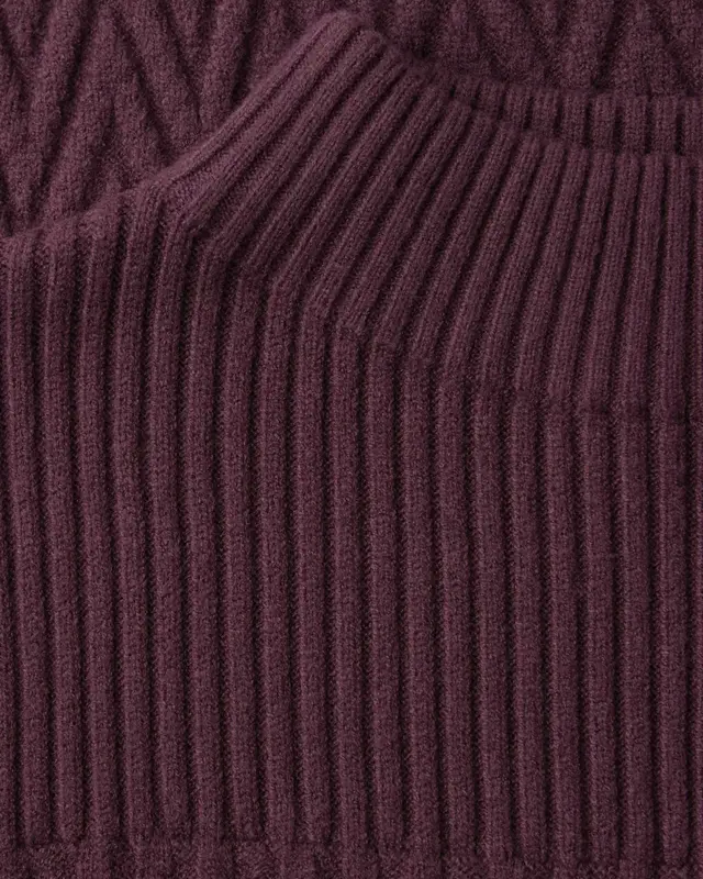 Street One Trui met Structuurmix - Jazz Berry