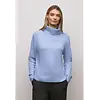 Softer Rollkragenpullover - Frosted Blue Melange