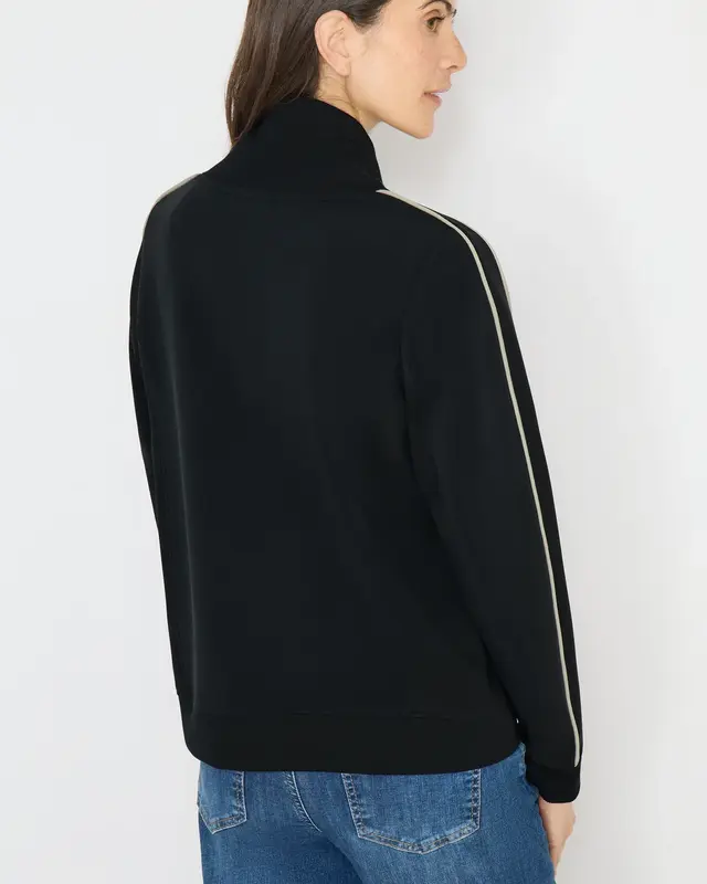 Cecil Sportief Sweatshirt - Black