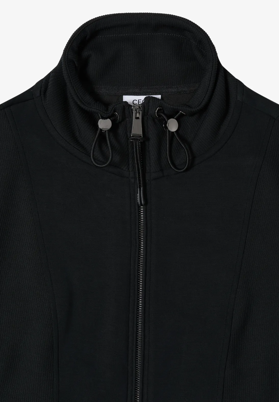 Cecil Sporty Sweatjacket - Black