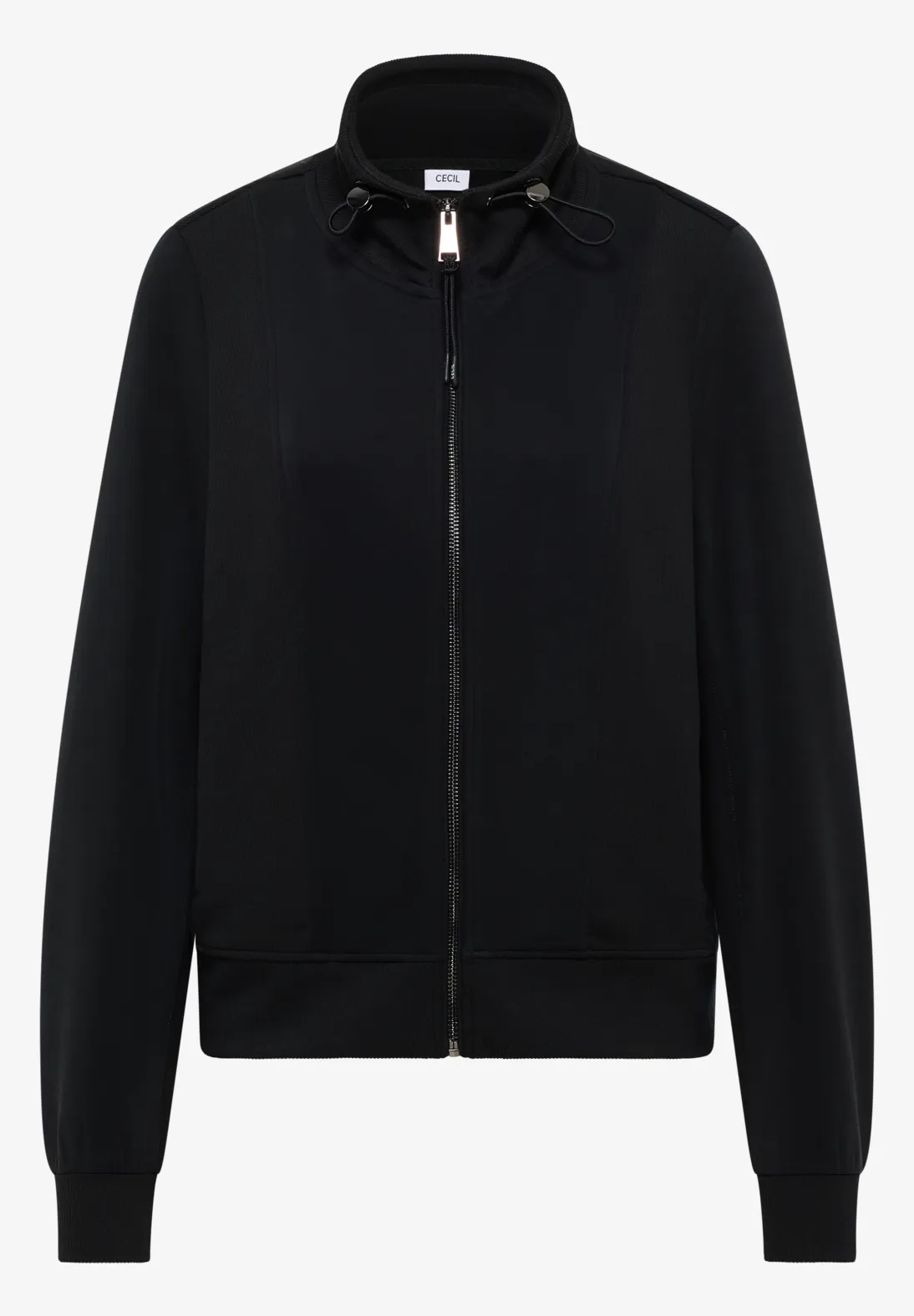 Cecil Sporty Sweatjacket - Black