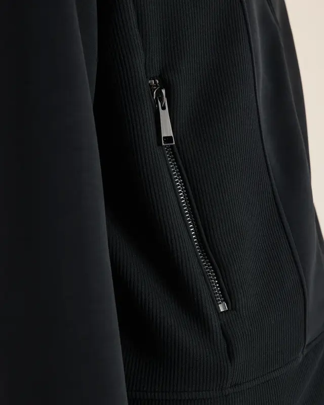 Cecil Sportive Sweatjacke - Black