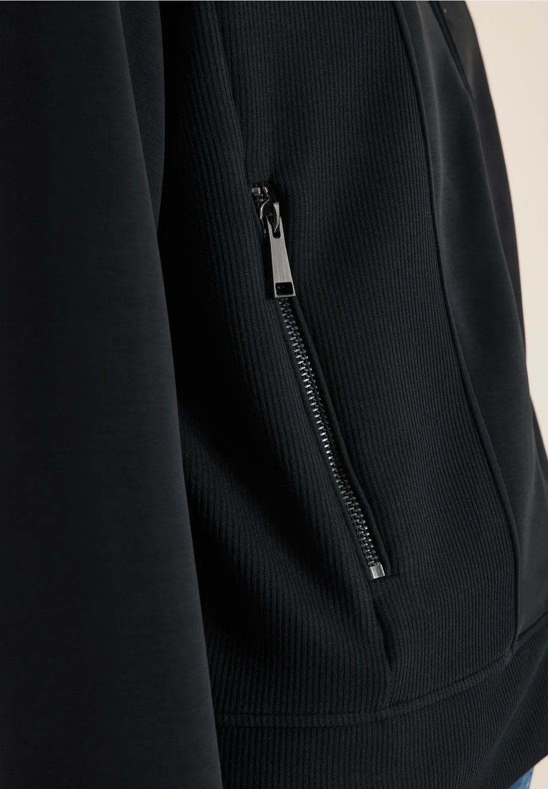 Cecil Sporty Sweatjacket - Black