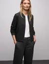 Street One Blouson met Glitterdetails - Black