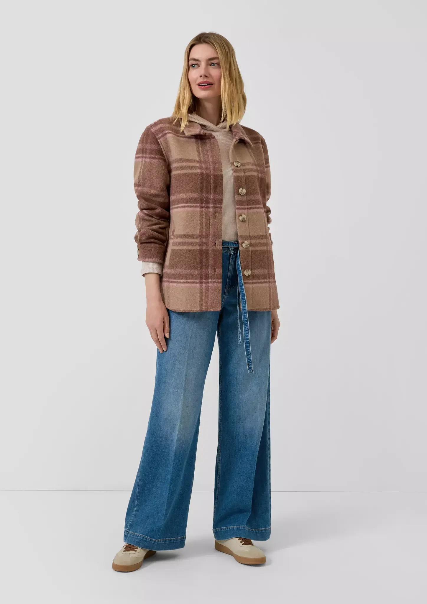 S. Oliver Relaxed Fit Jacke - Brown