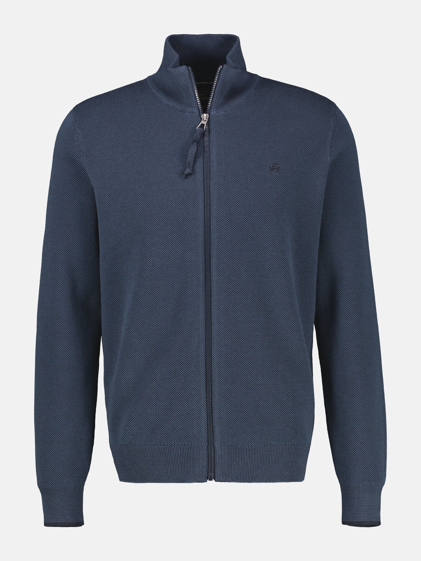 Lerros Cardigan, Standing Collar - Classic Navy