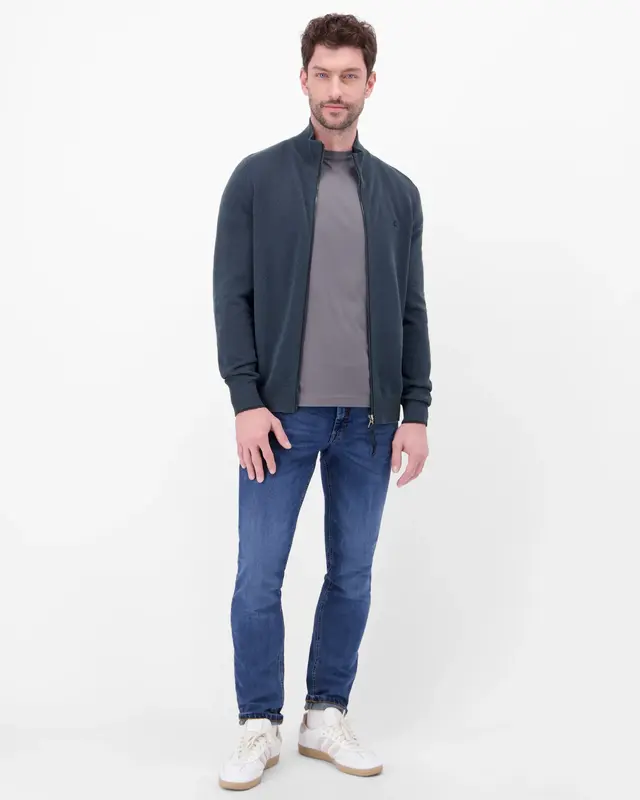 Lerros Vest, Opstaande Kraag - Classic Navy