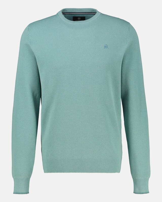 Lerros Two-Tone Pullover - Arctic Blue
