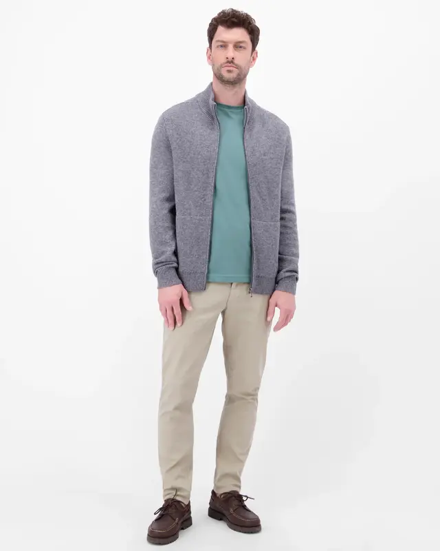 Lerros T-Shirt, Rundhals - Arctic Blue