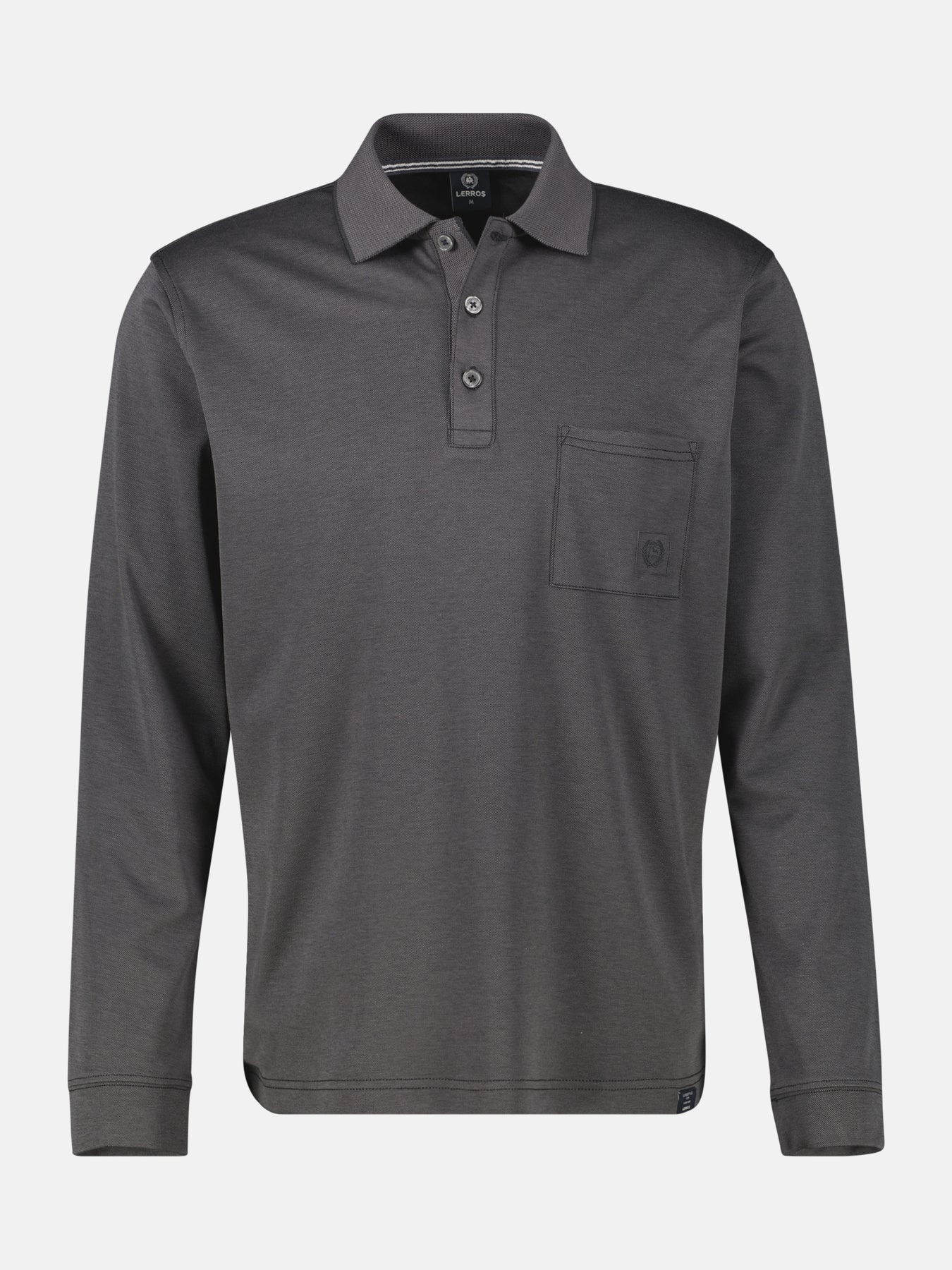 Lerros Poloshirt Longsleeve - Black