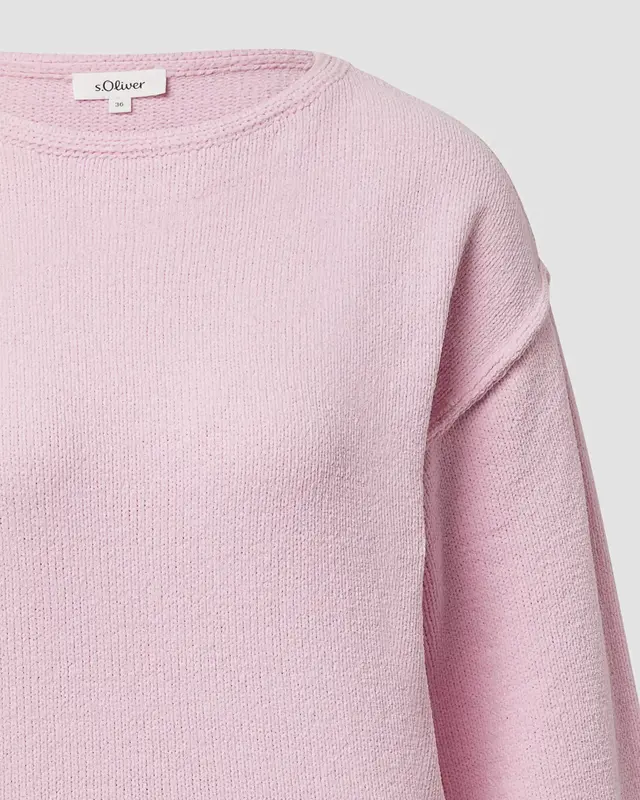 S. Oliver Relaxed Fit Pullover - Pink