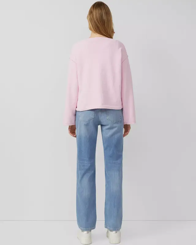 S. Oliver Relaxed Fit Pullover - Pink