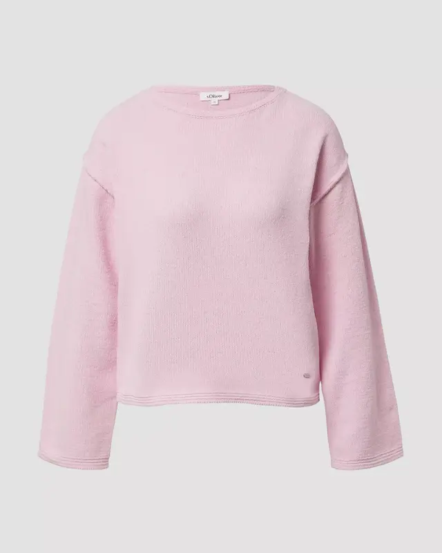 S. Oliver Relaxed Fit Pullover - Pink