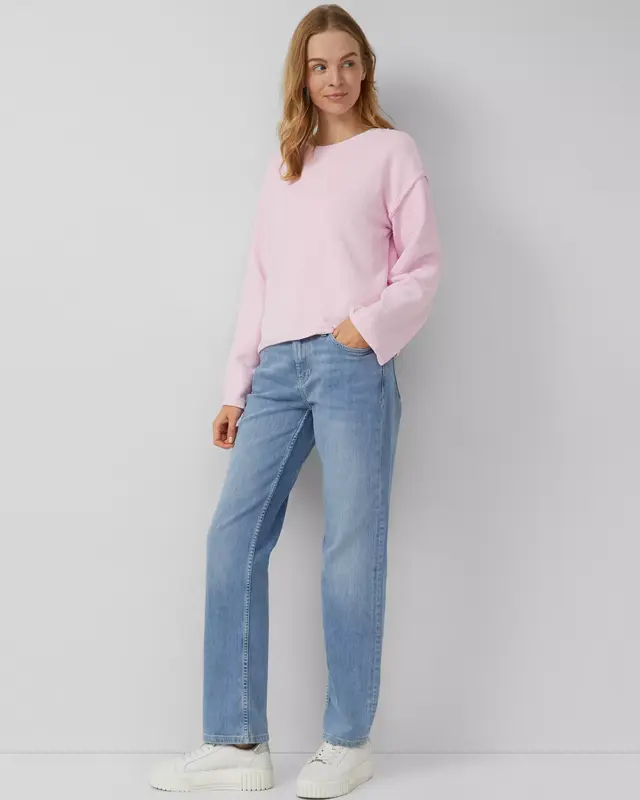 S. Oliver Relaxed Fit Pullover - Pink