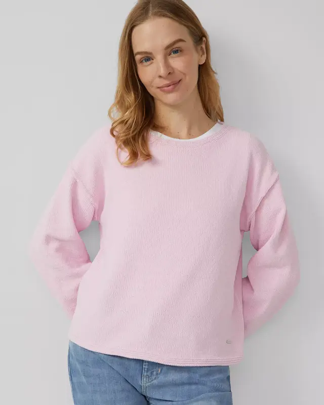 S. Oliver Relaxed Fit Pullover - Pink