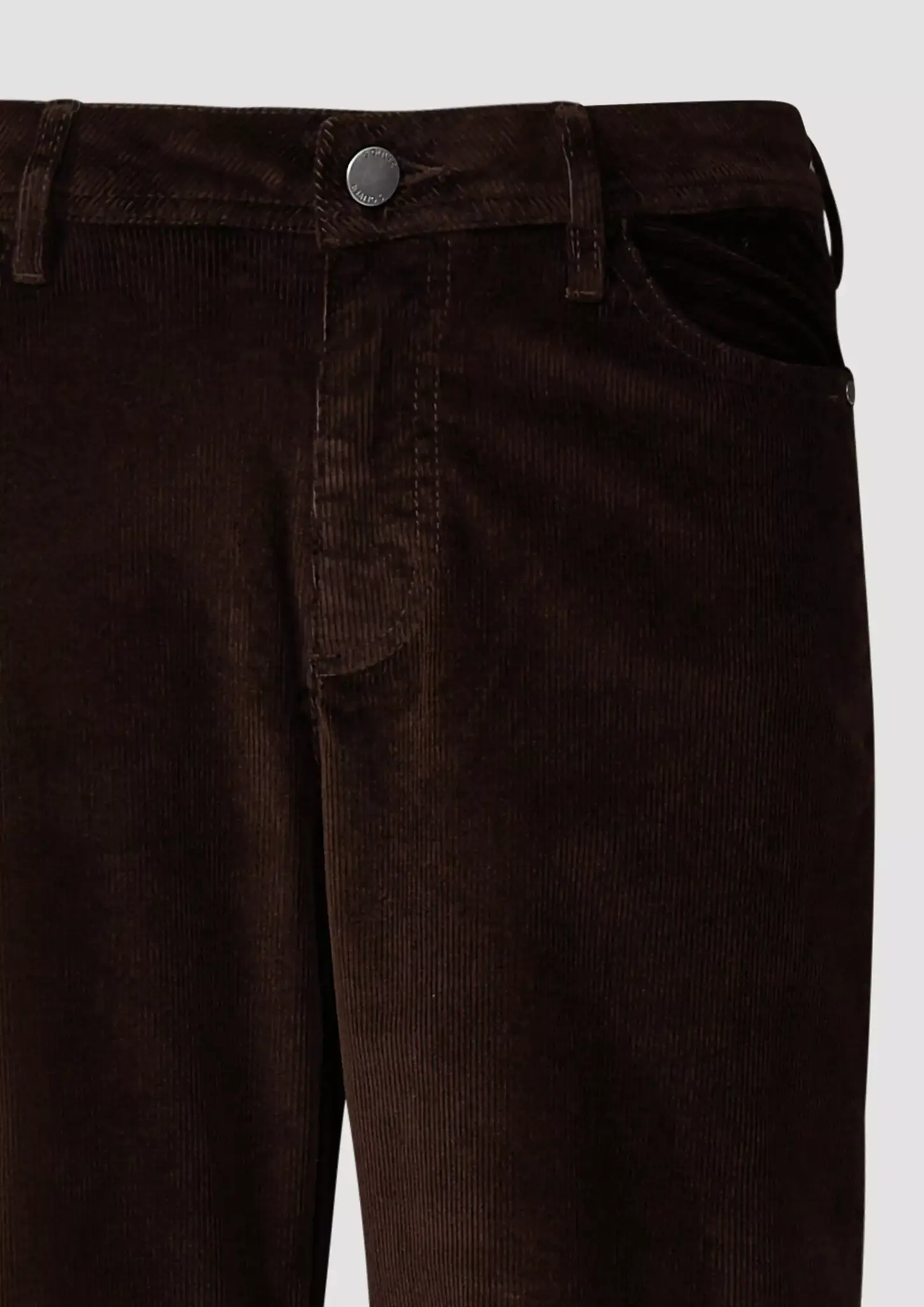 S. Oliver Corduroy Pants, Straight Leg - Brown - Cotton Blues