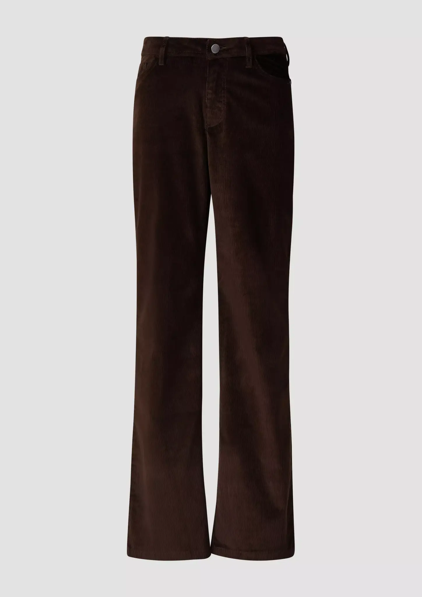 S. Oliver Corduroy Pants, Straight Leg - Brown - Cotton Blues