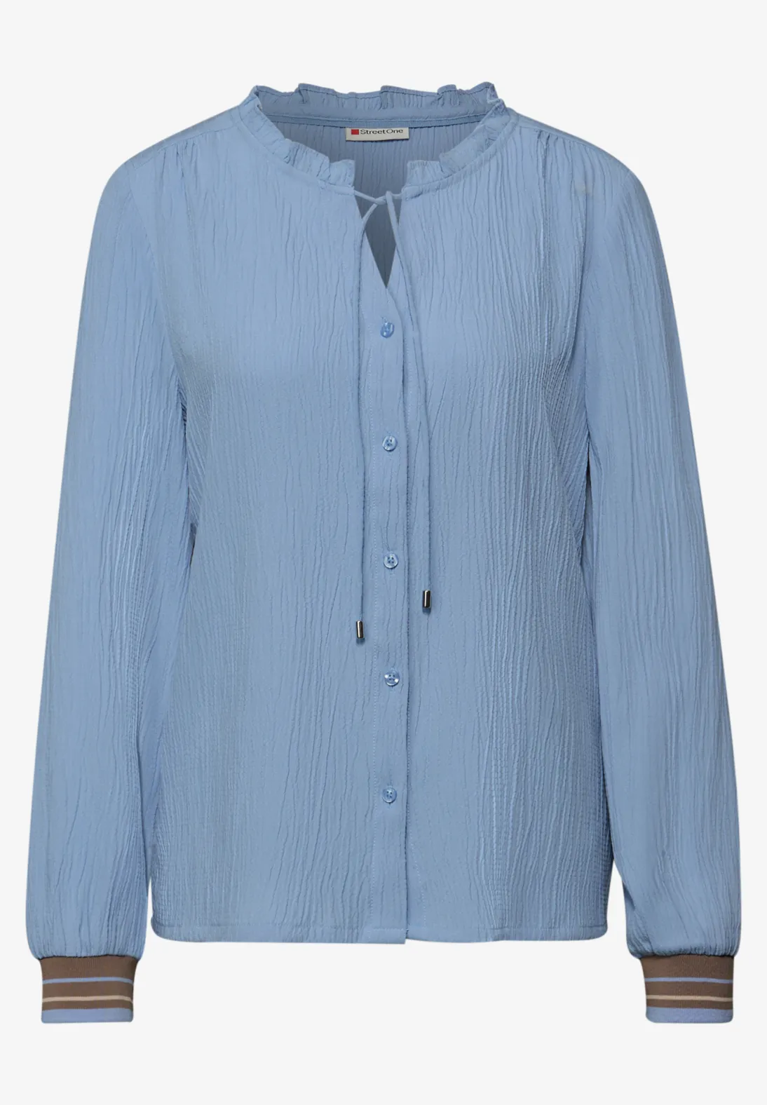 Street One Tunic with Tapedetails - Frosted Blue