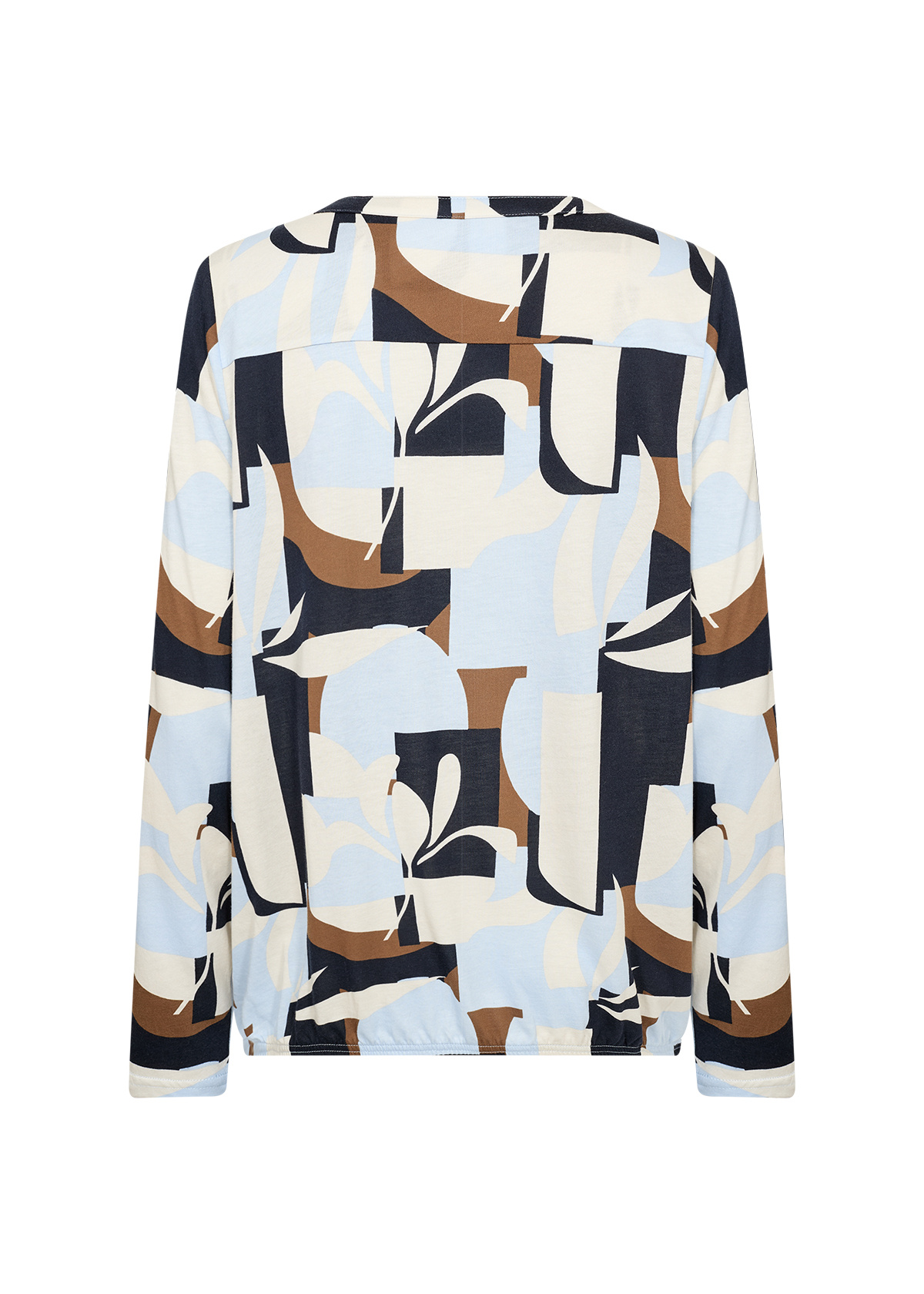 Soyaconcept Shirt Felicity AOP 531 - Windsurfer Blue Combi