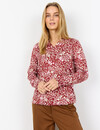 Soyaconcept Shirt Felicity AOP 532 - Dark Red Combi