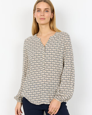 Soyaconcept Bluse Bellua 1 - Windsurfer Blue Combi