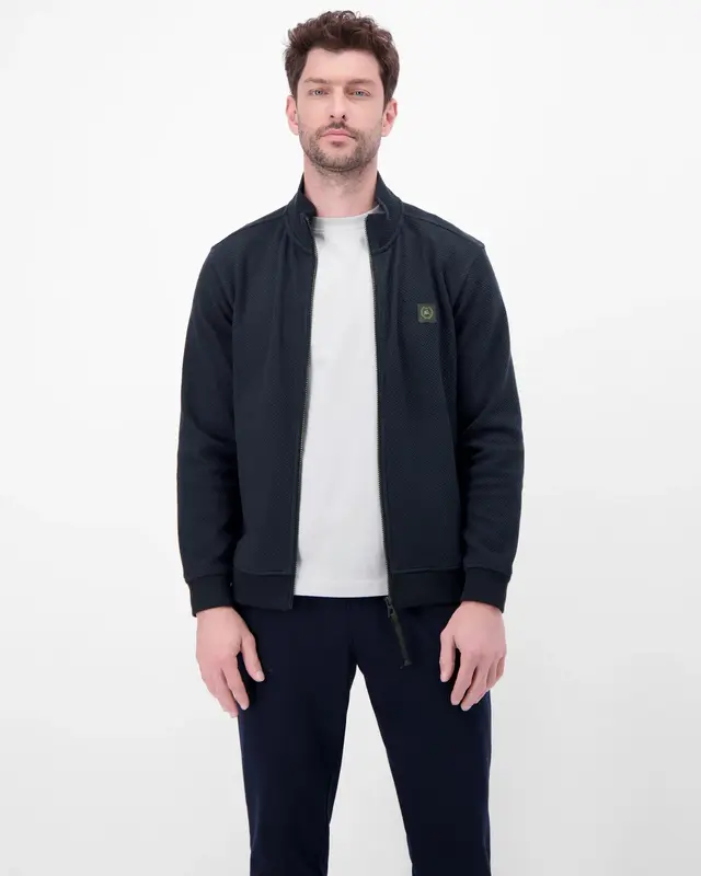 Lerros Sweatjacke - Classic Navy