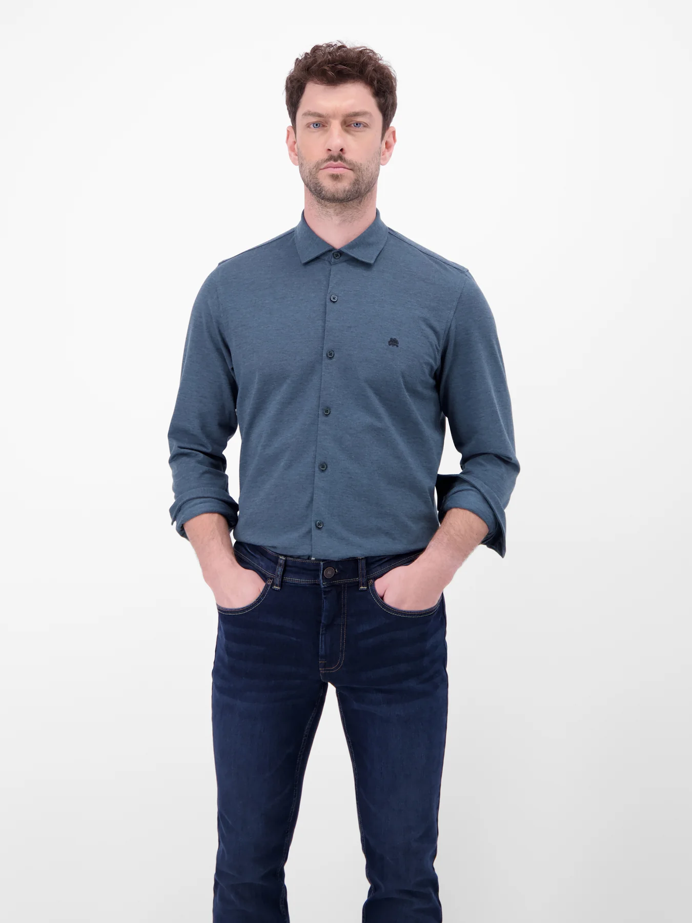 Lerros Jersey Shirt - Classic Navy