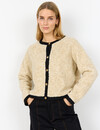 Soyaconcept Vest Bessie 7 - Cream Melange Combi