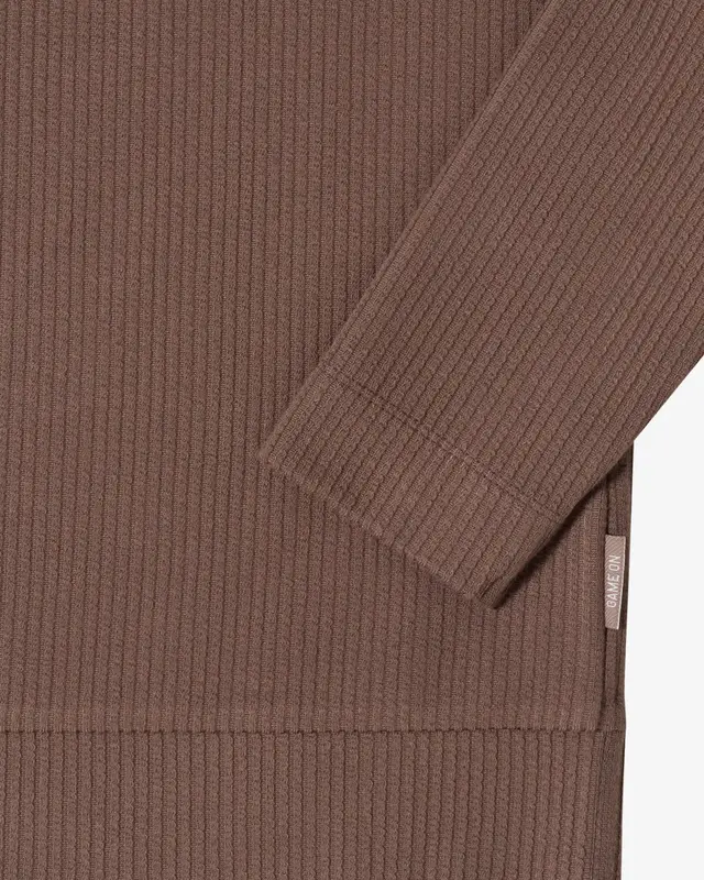 Cecil Shirt mit Struktur - Urban Taupe