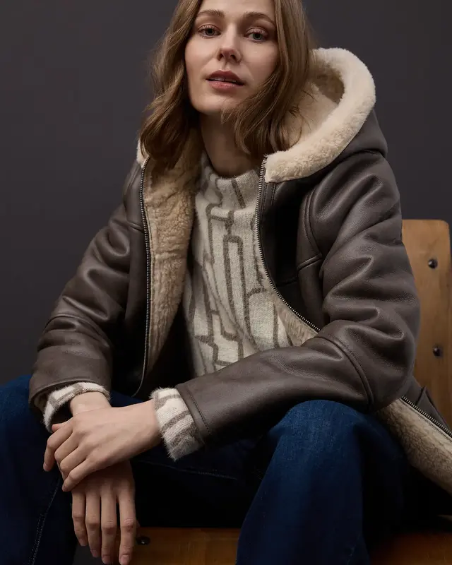 Street One Shirt met Patroon - Soft Beige