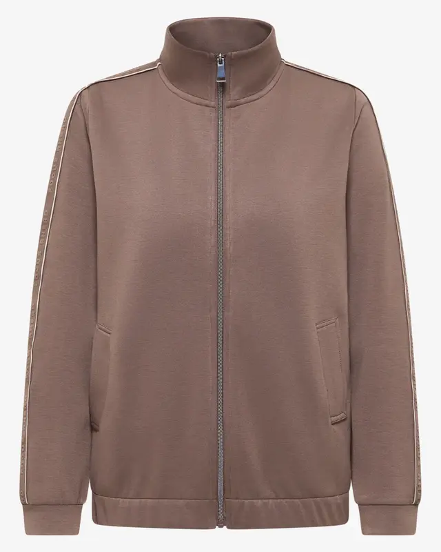 Cecil Jacke mit Tape - Urban Taupe