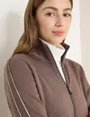 Cecil Jacke mit Tape - Urban Taupe