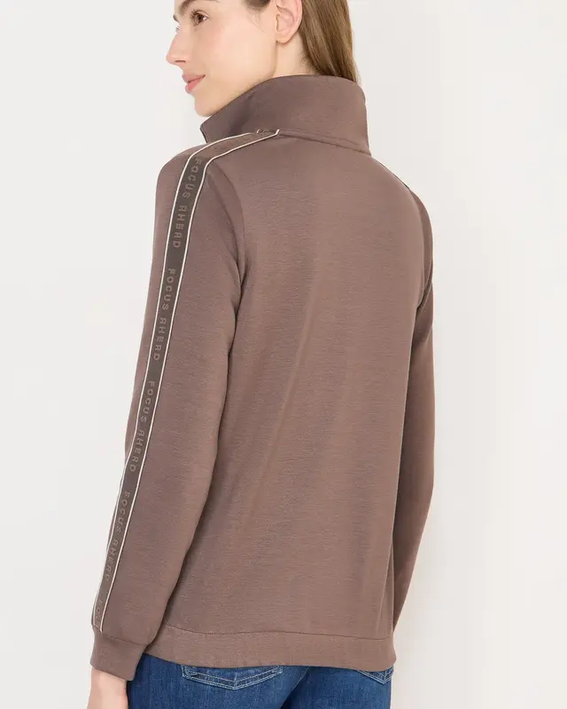 Cecil Jacke mit Tape - Urban Taupe