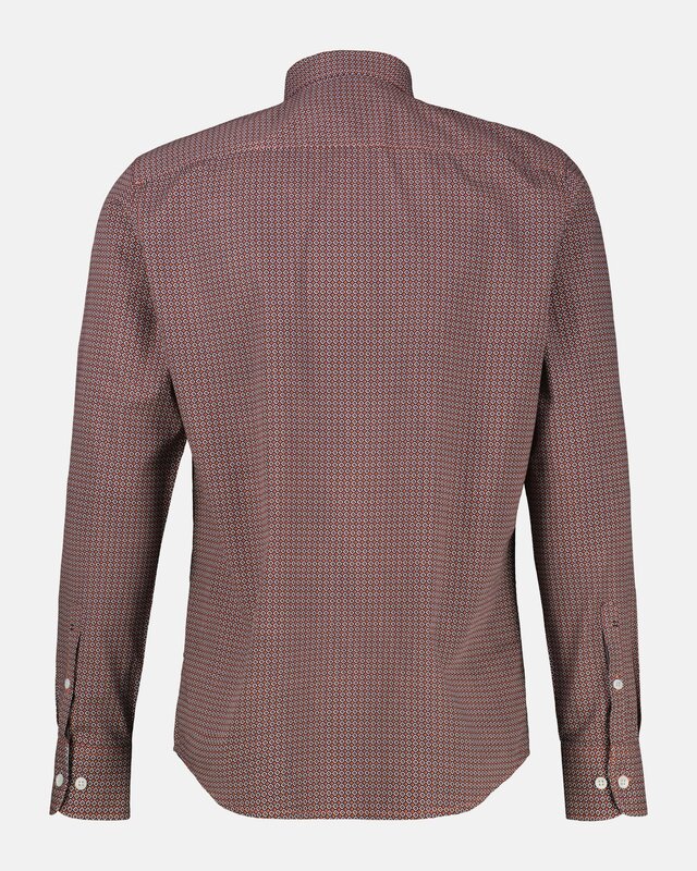 Lerros Hemd mit Print - Vivid Red