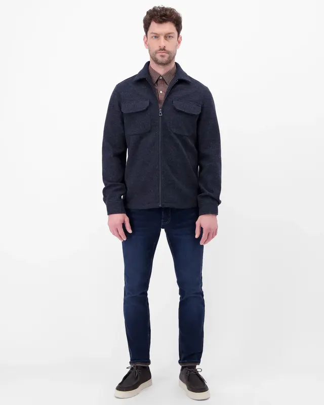 Lerros Overhemd with Print - Vivid Red