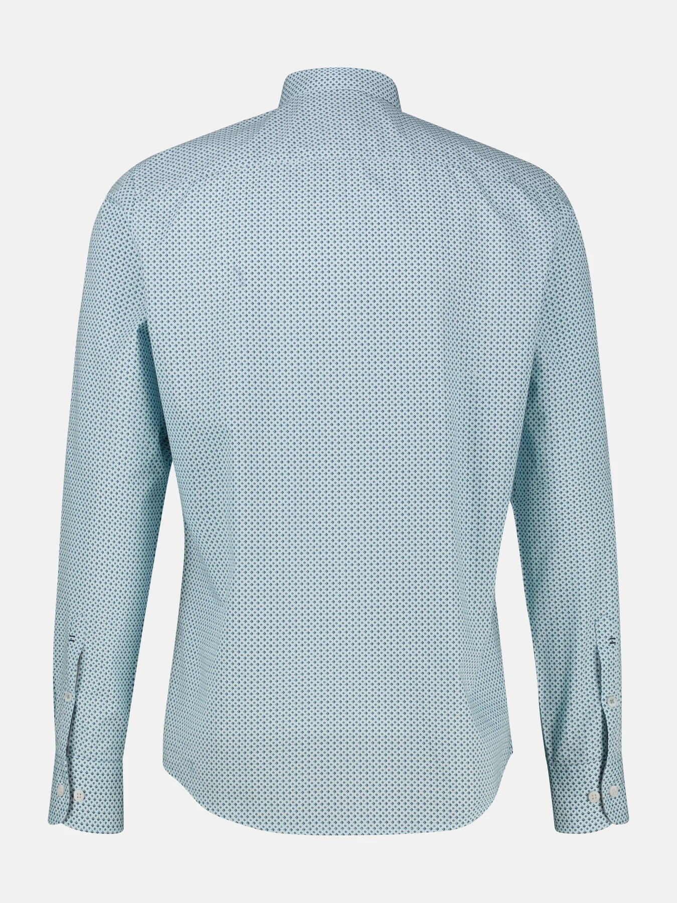 Lerros Overhemd with Print - Ice Blue